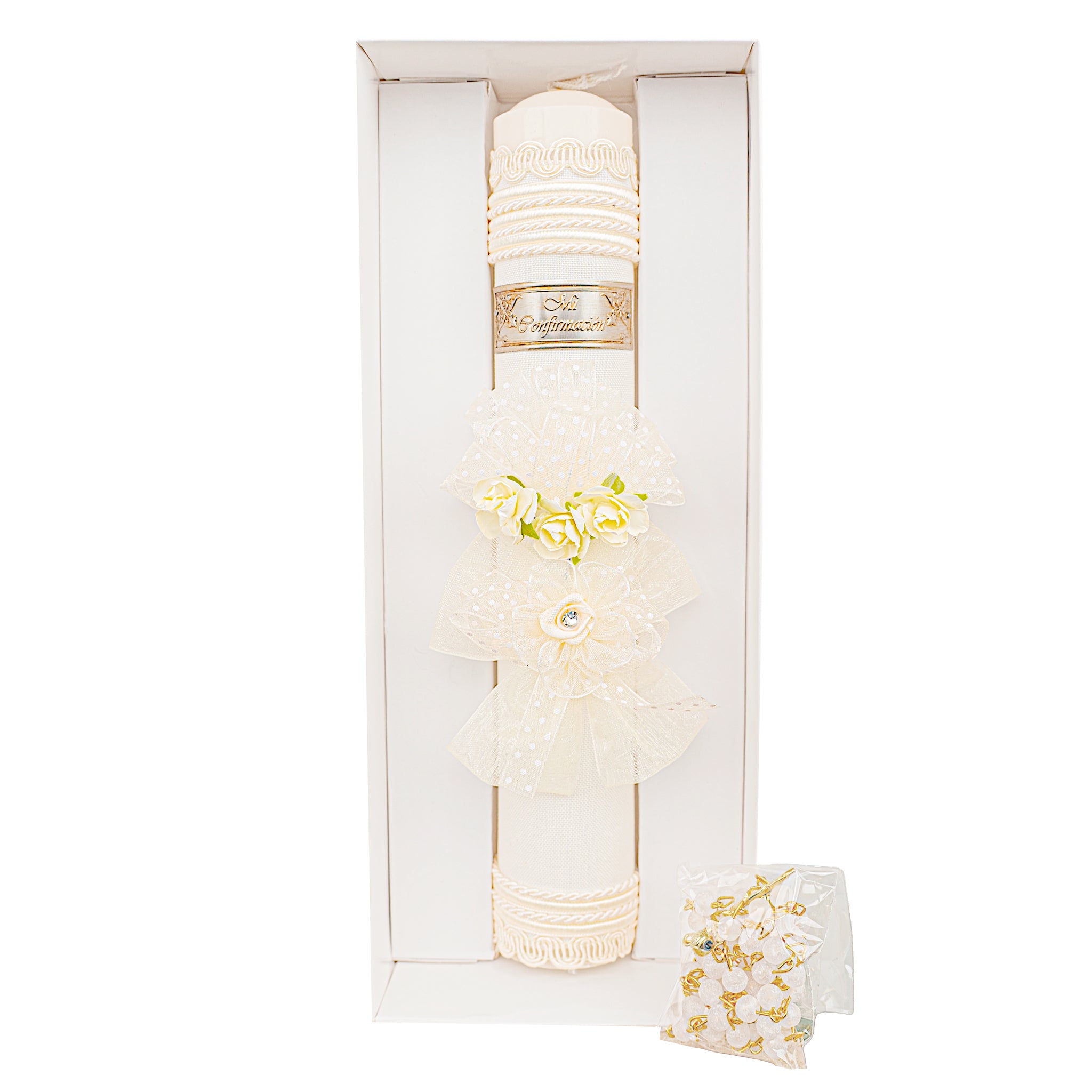 Kit de Vela Confirmación Con Rosario 410