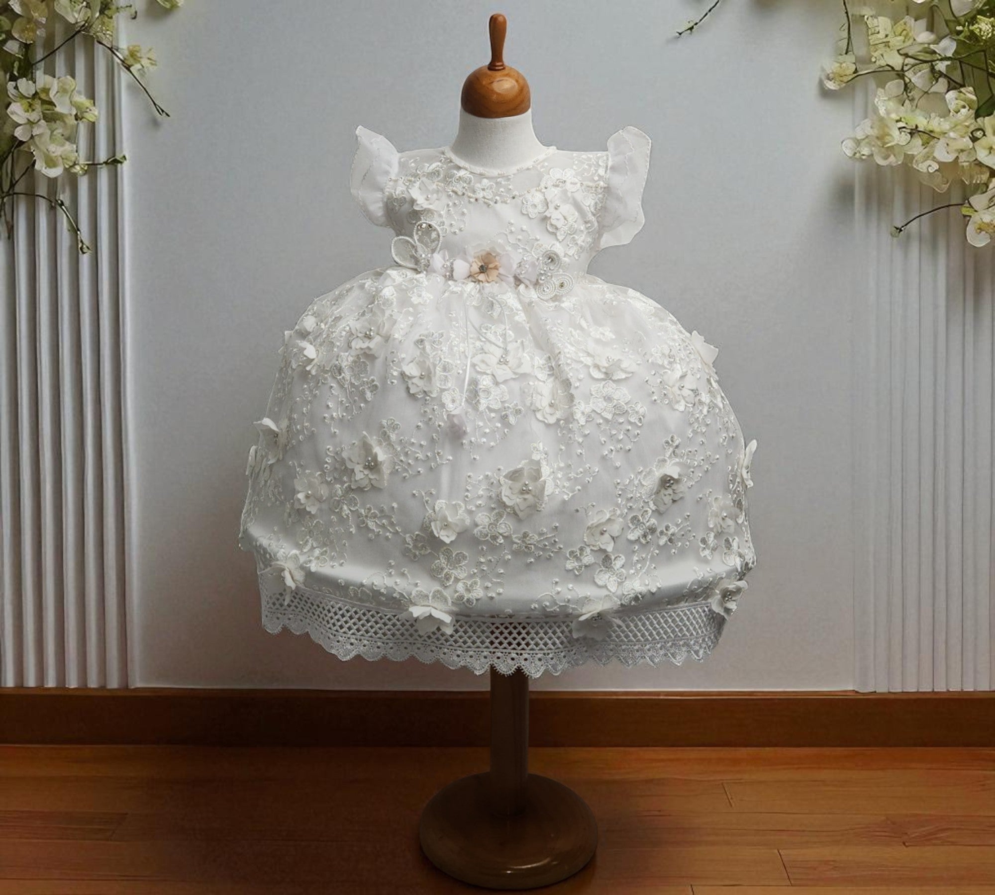 Vestido Bautizo Mini Lluvia 2