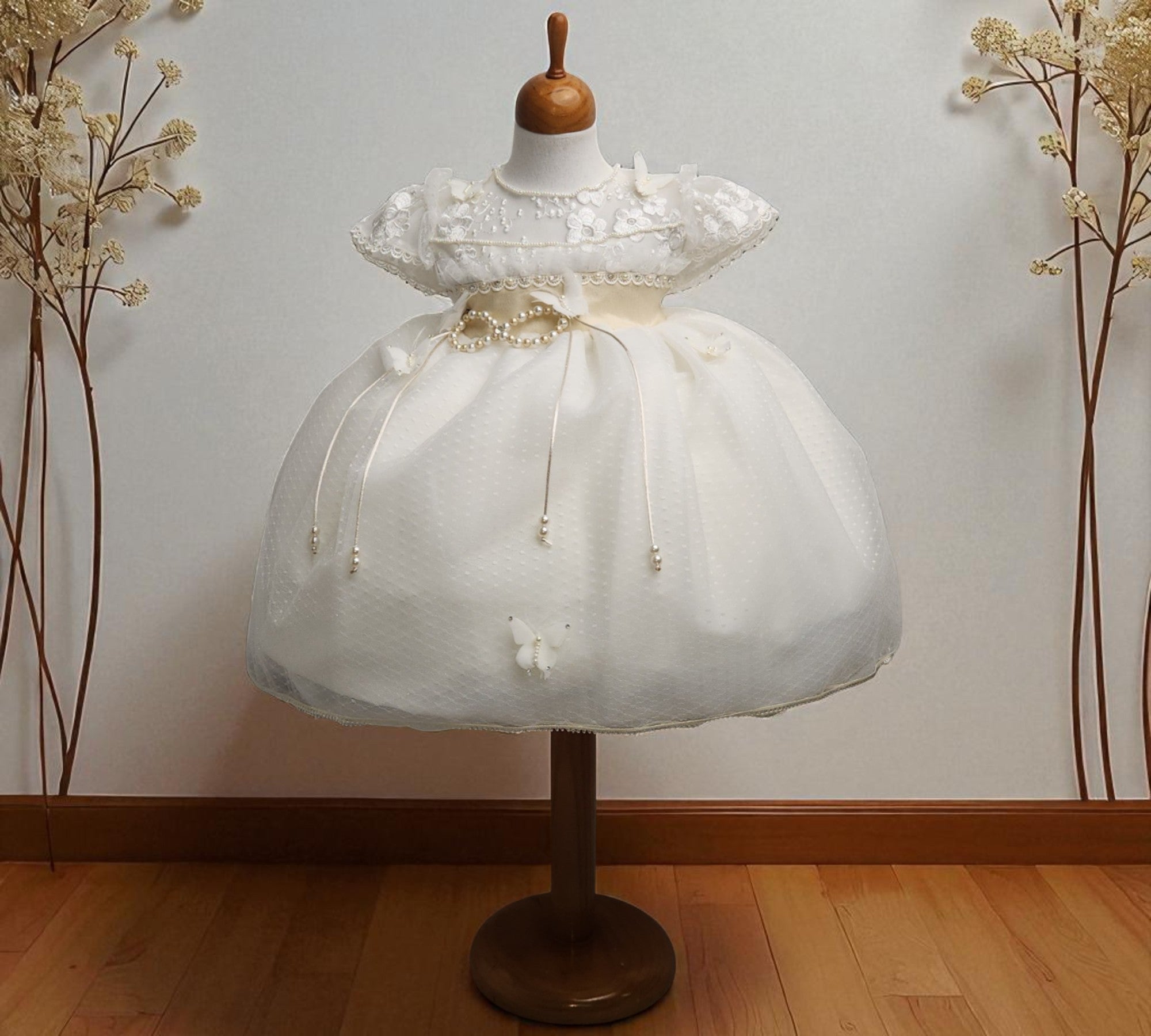 Vestido Bautizo Mini Lluvia 3