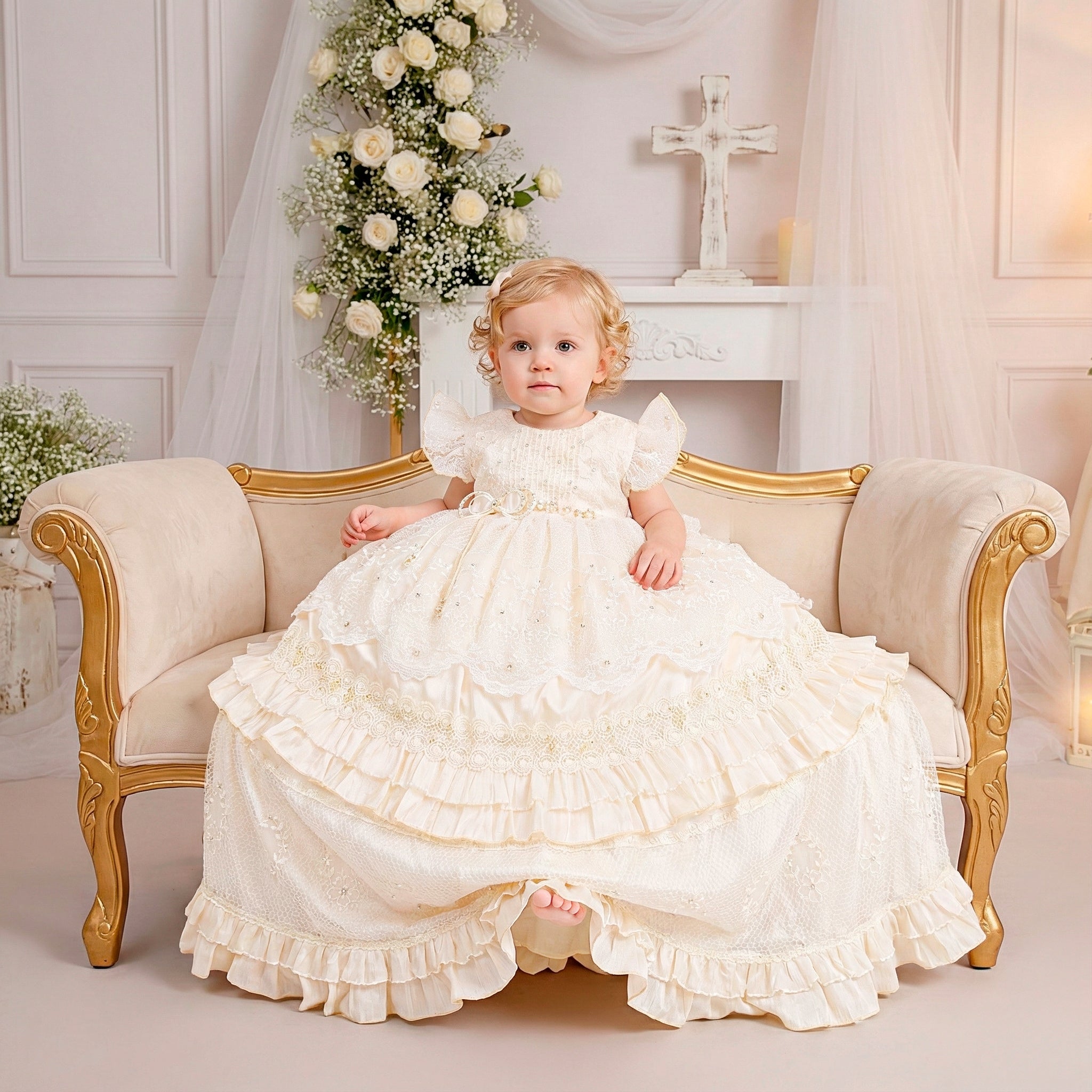 Ropón Niña Desmontable Cristy