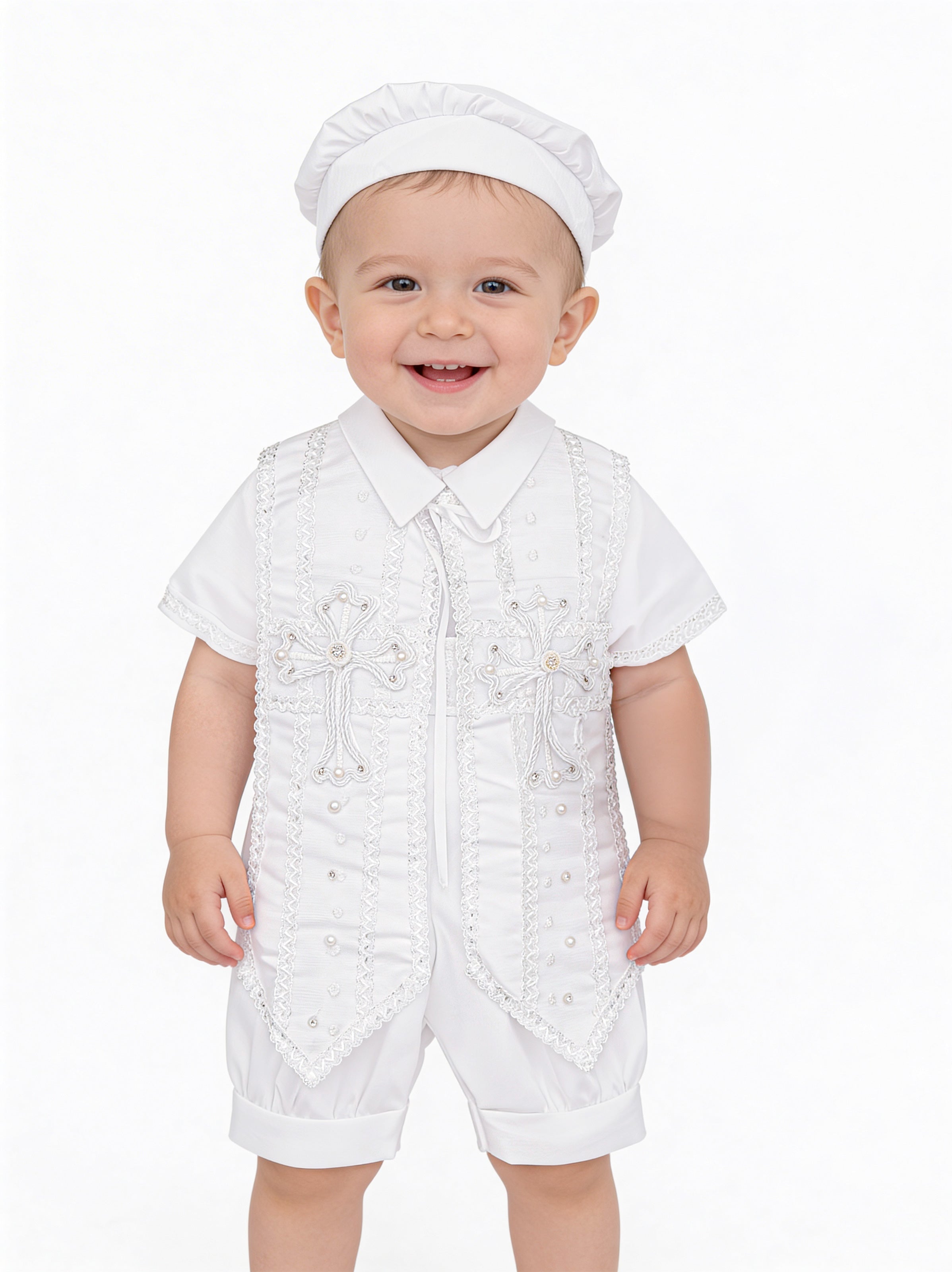 Traje Bautizo Kit Bombacho P17