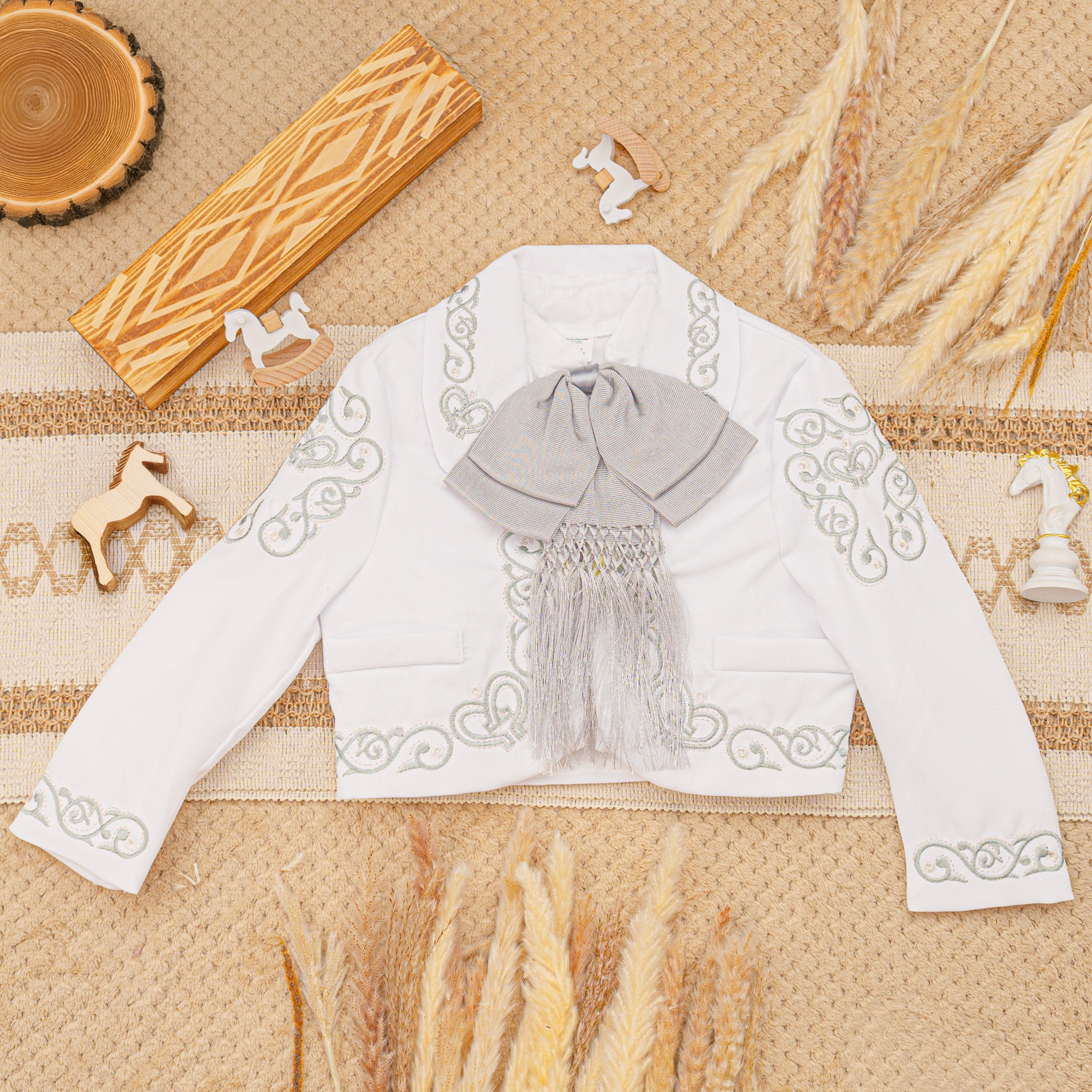 Traje Charro Tafetán con Sombrero