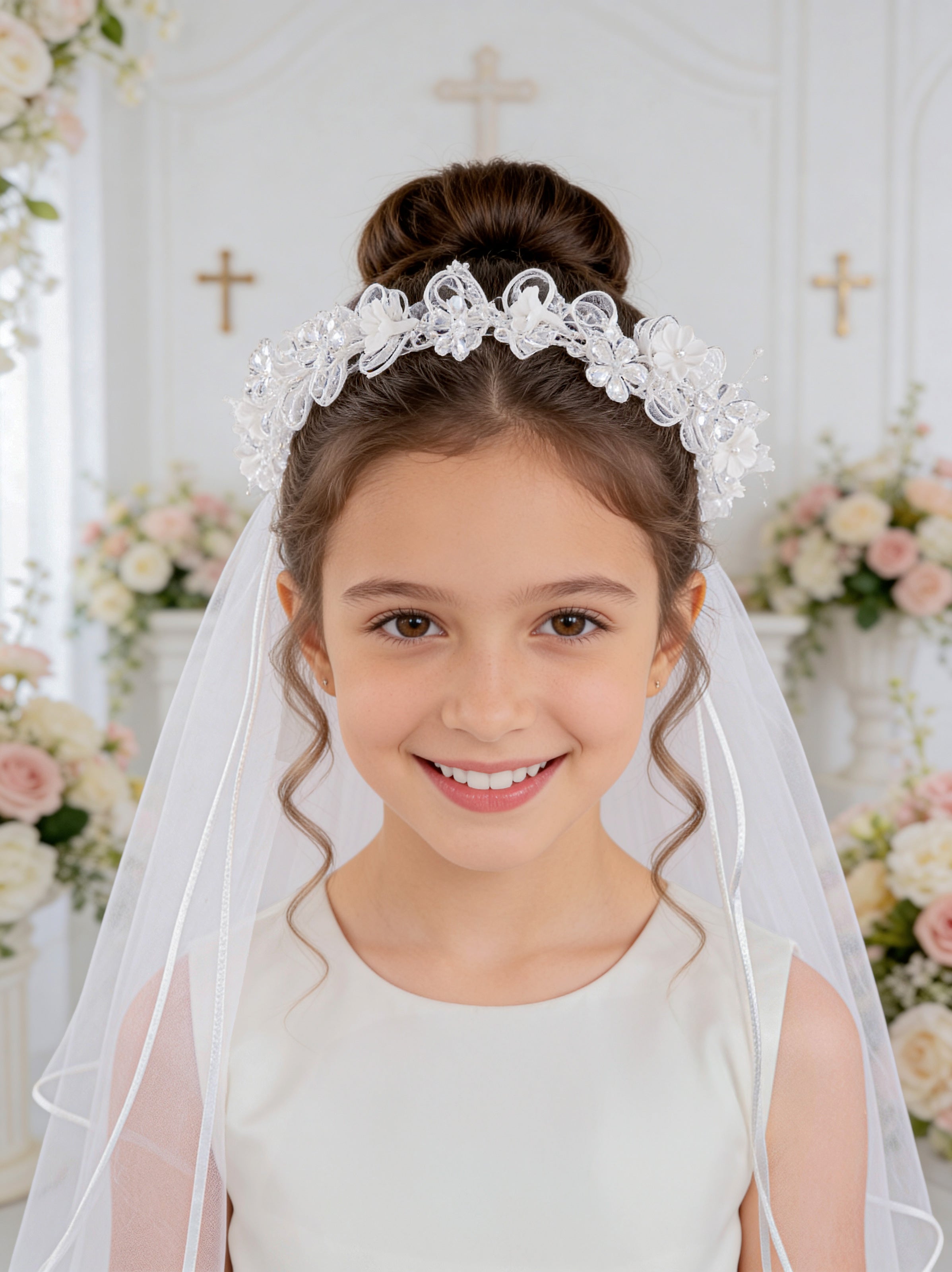 Velo Primera Comunión Corona