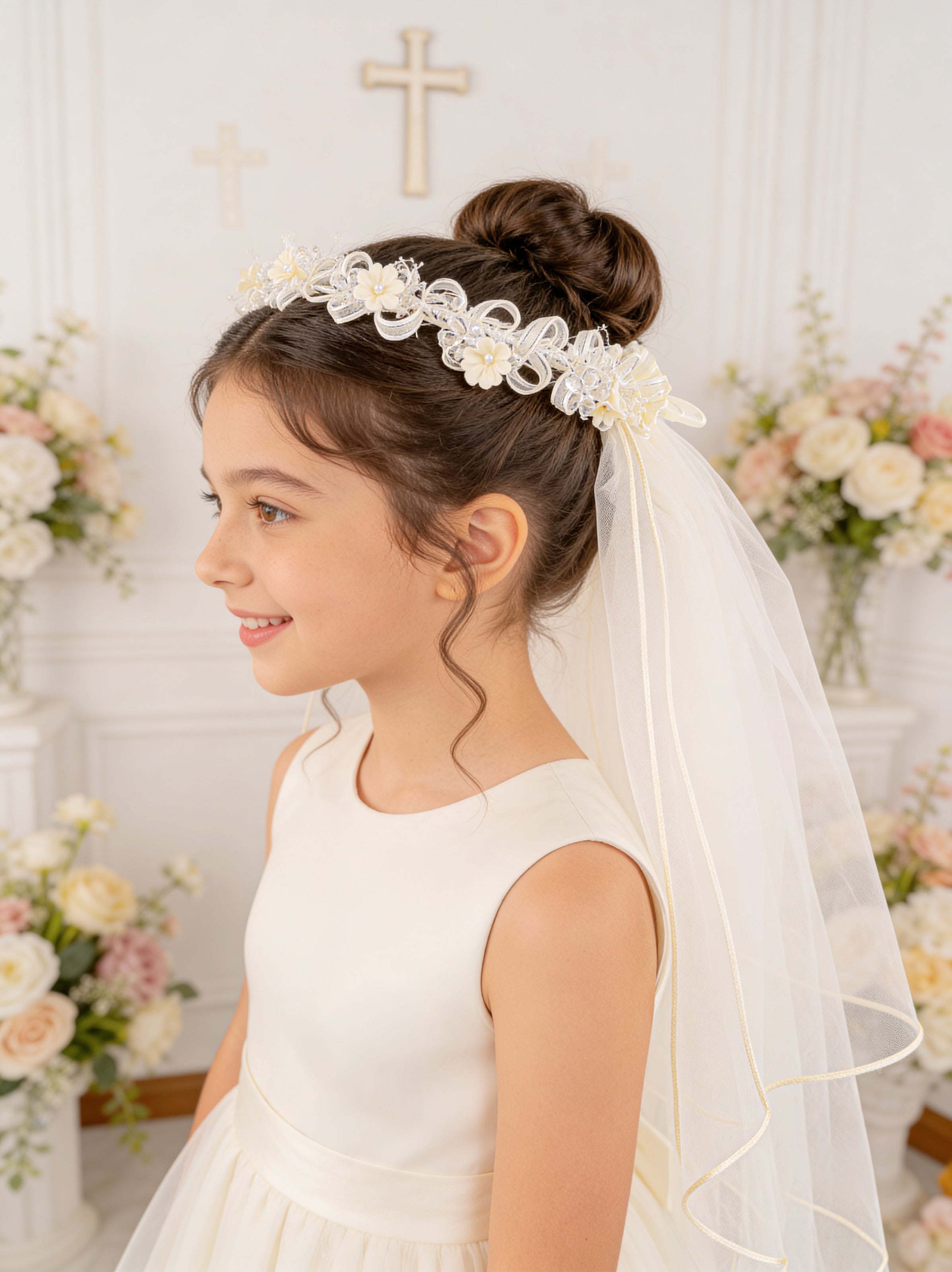 Velo Primera Comunión Corona