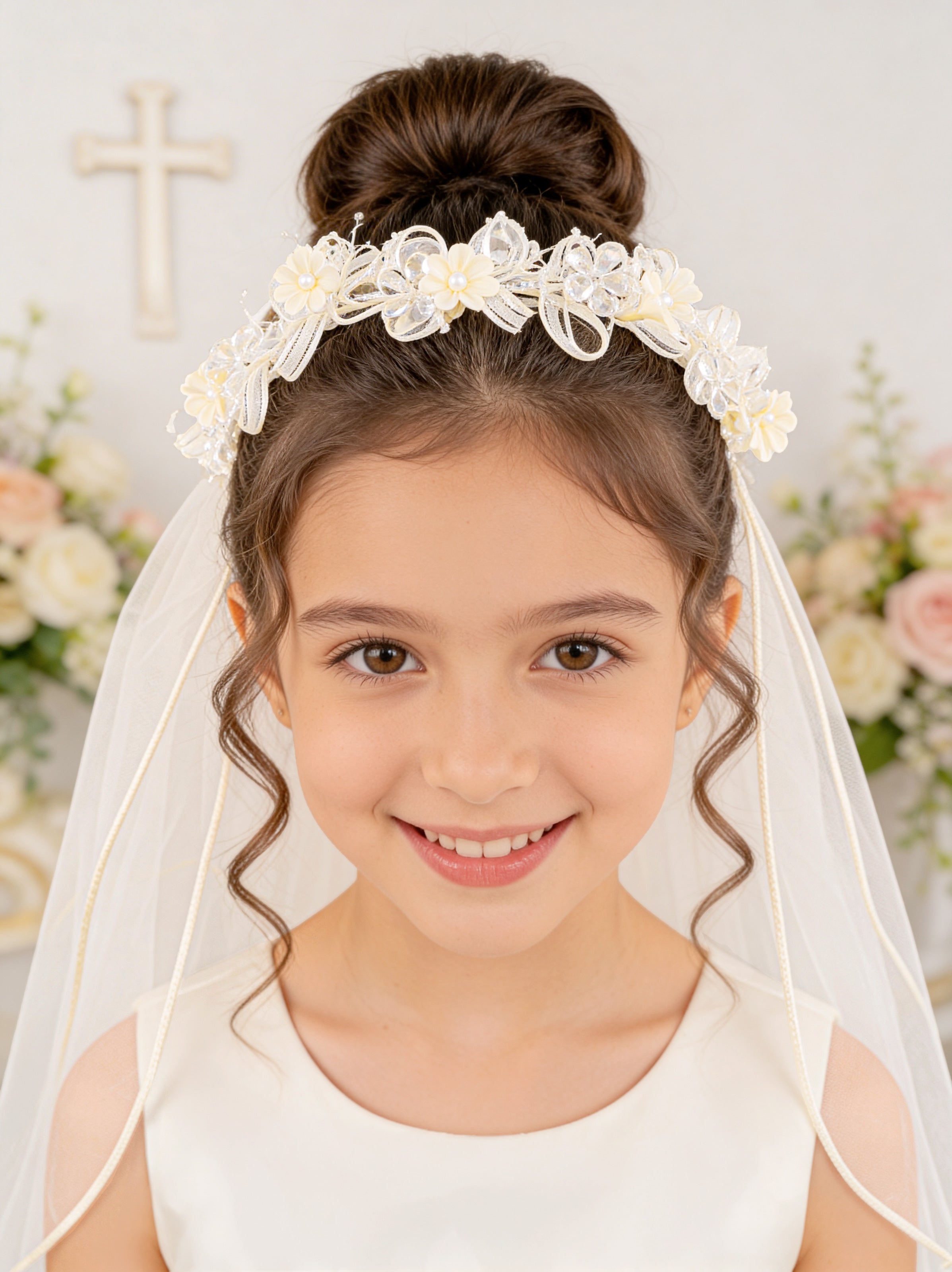 Velo Primera Comunión Corona