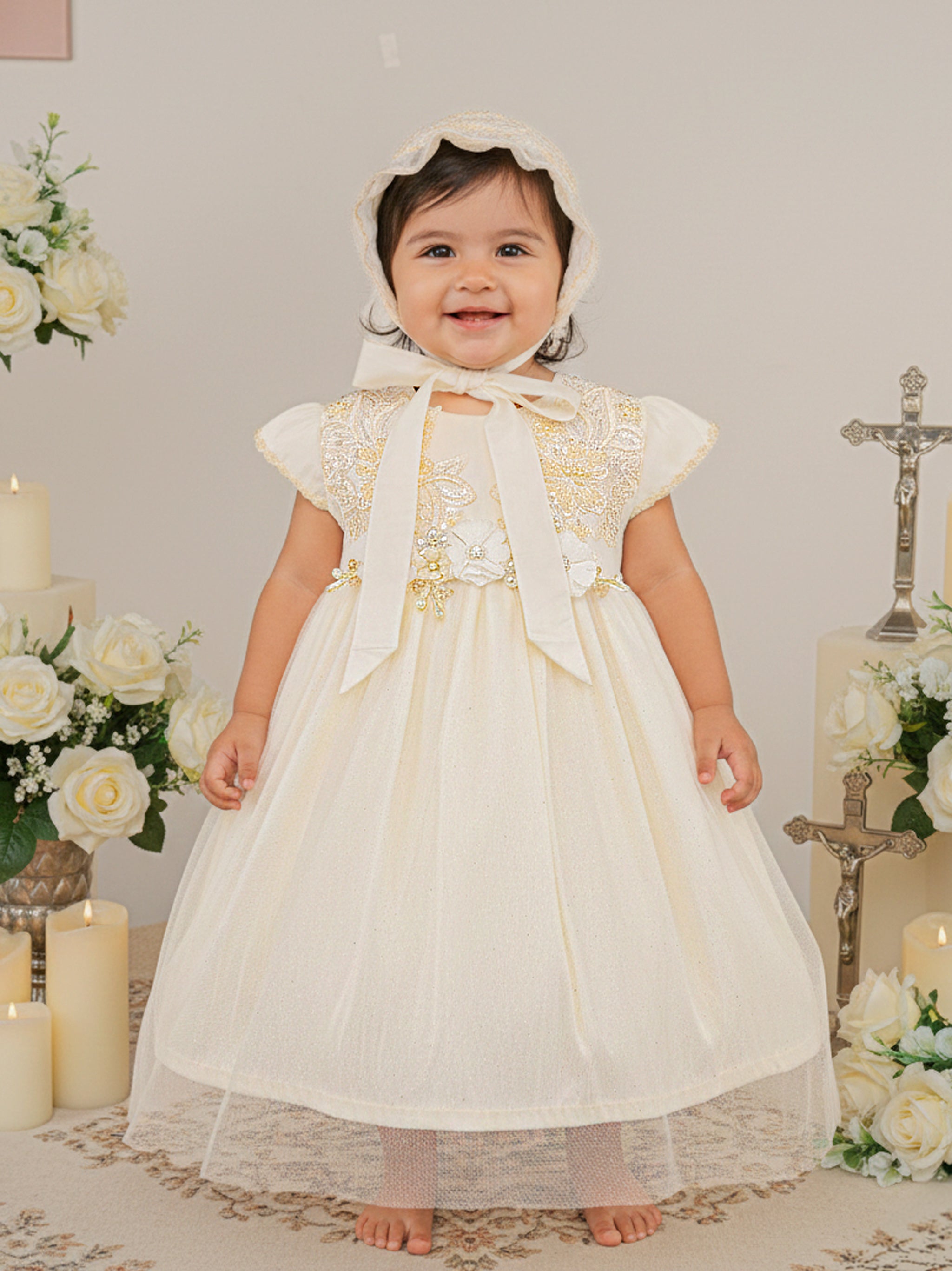 Vestido Bautizo B-AB-1