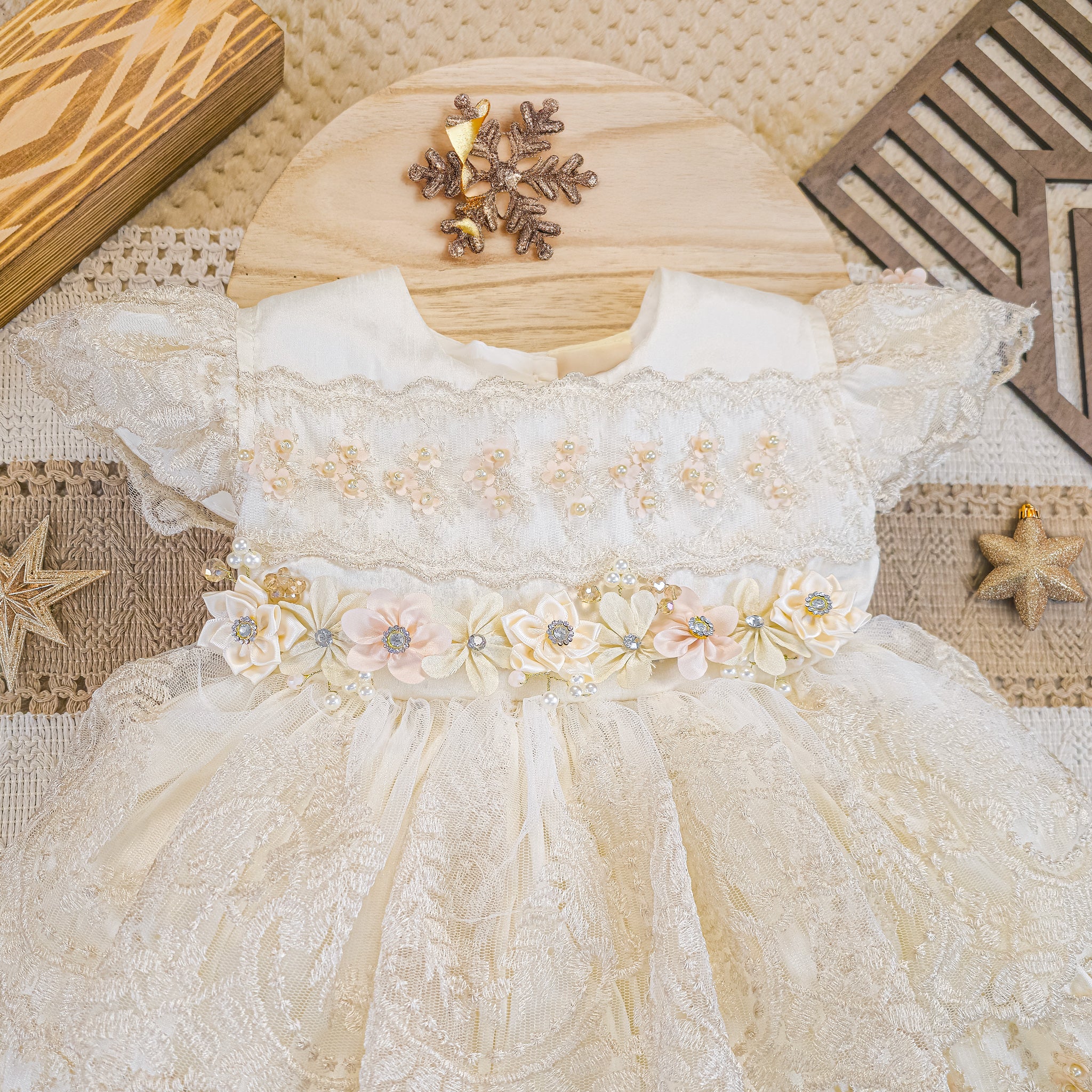 Vestido Bautizo B-Jade-F