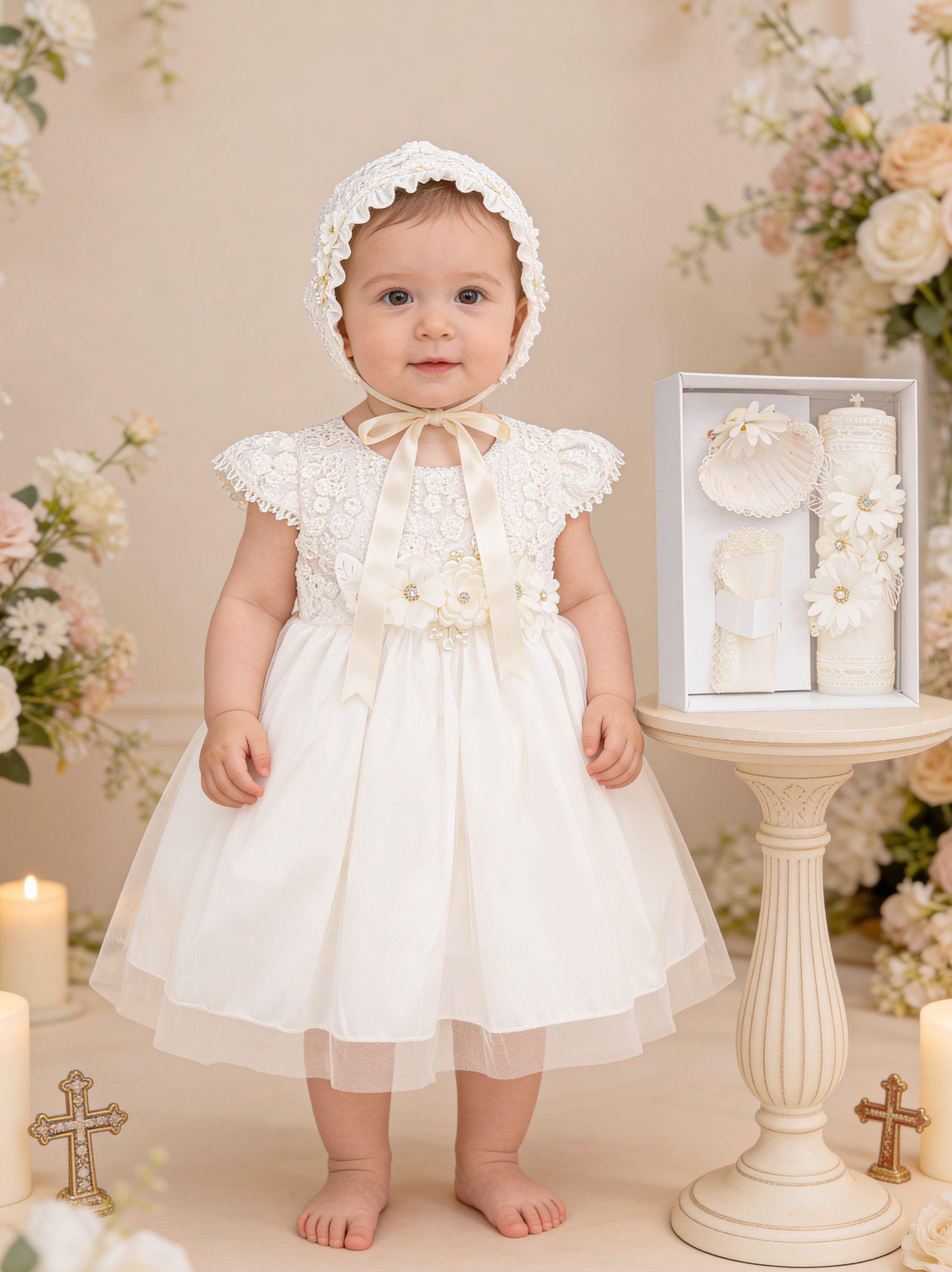 Vestido Bautizo Kit Ana