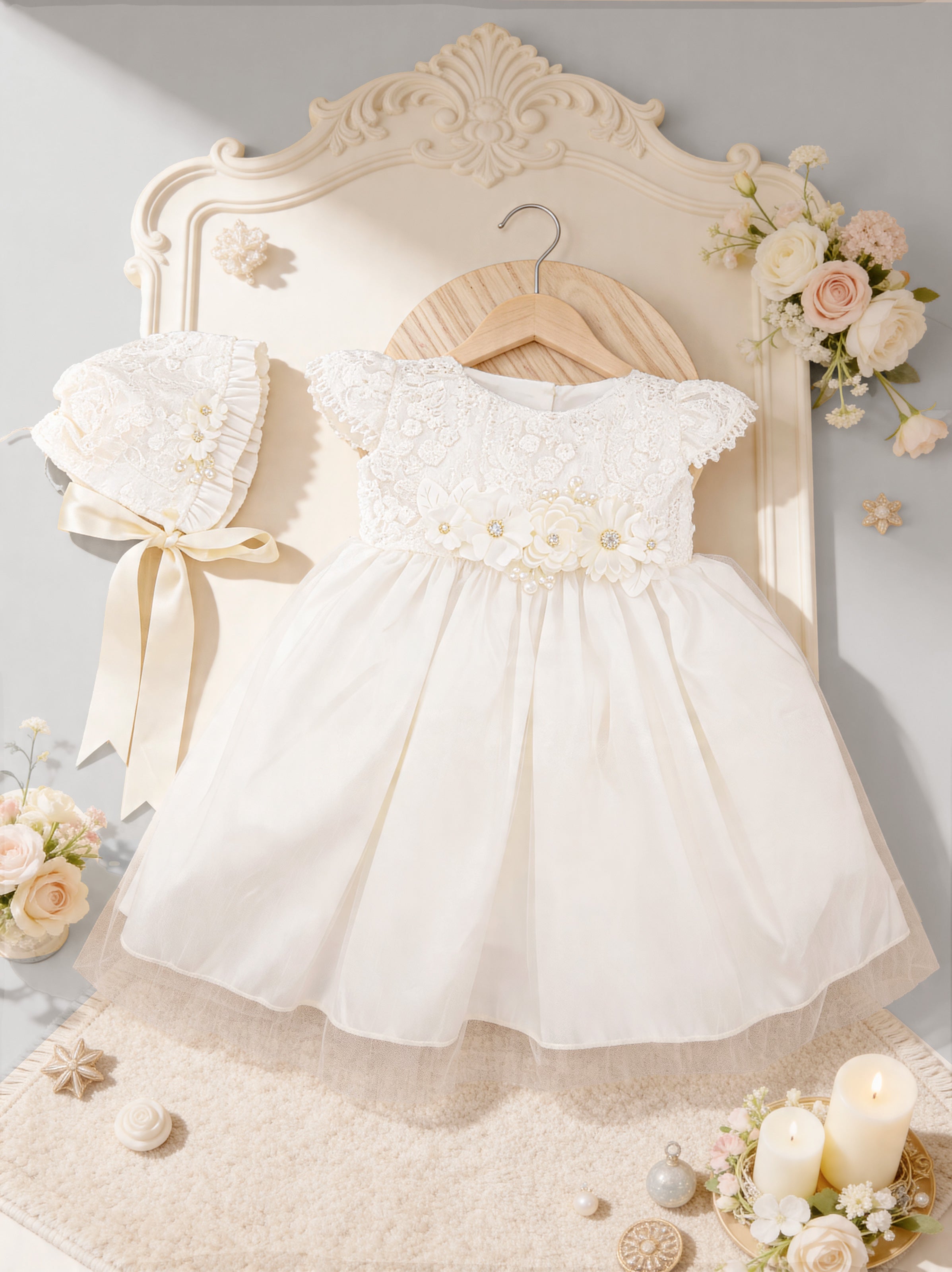 Vestido Bautizo Kit Ana