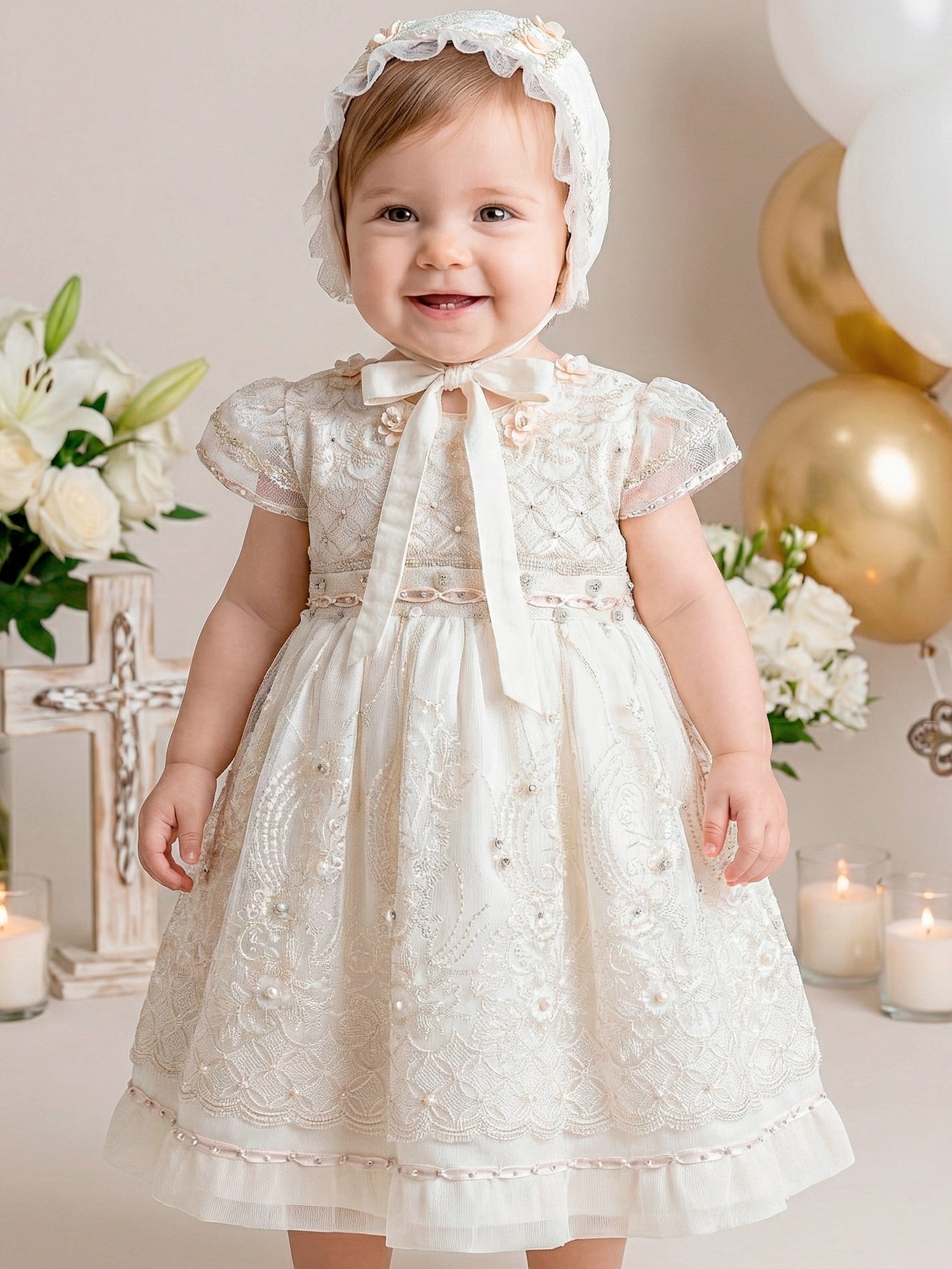 Vestido Bautizo Mini Esfera