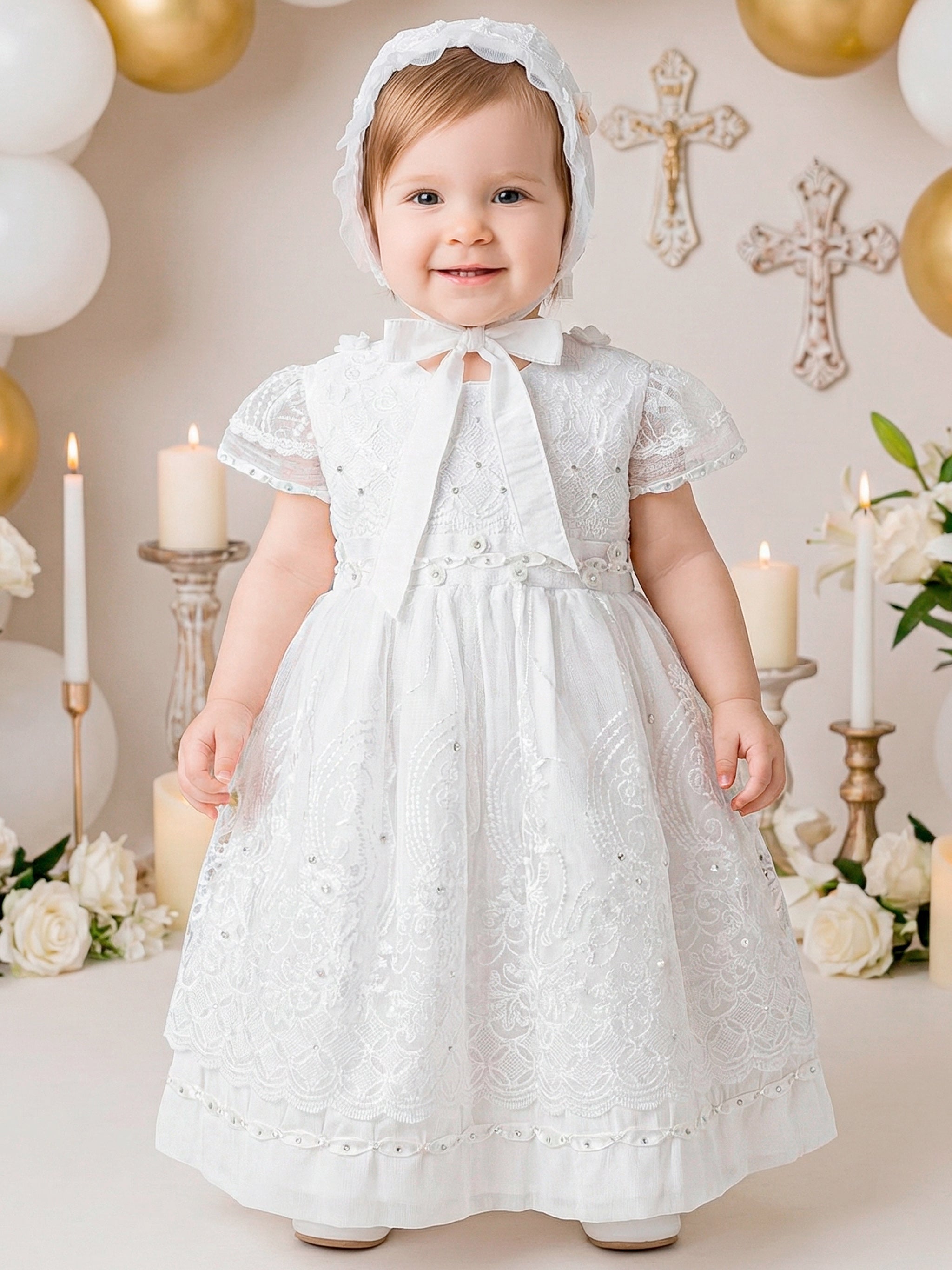 Vestido Bautizo Mini Esfera