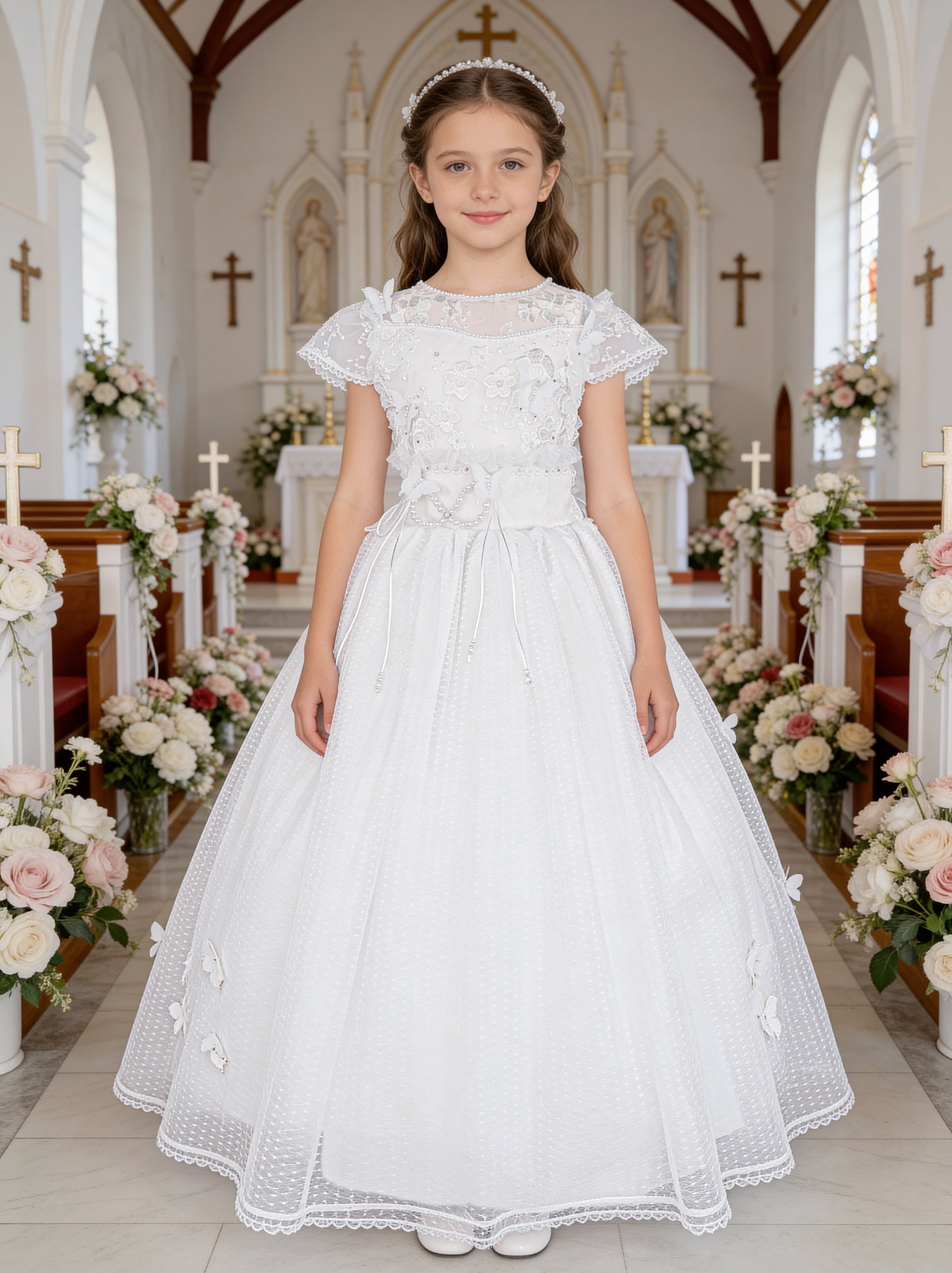Vestido Primera Comunión Lluvia