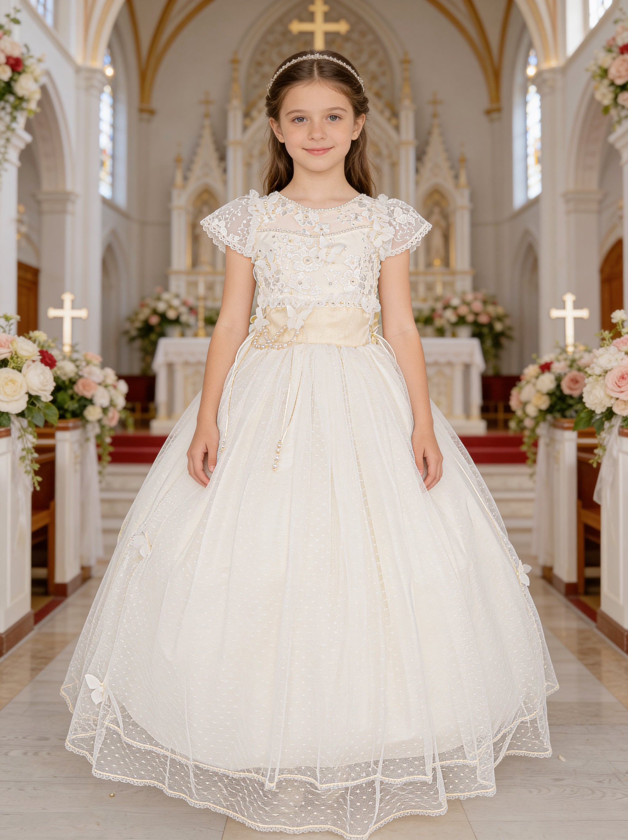 Vestido Primera Comunión Lluvia