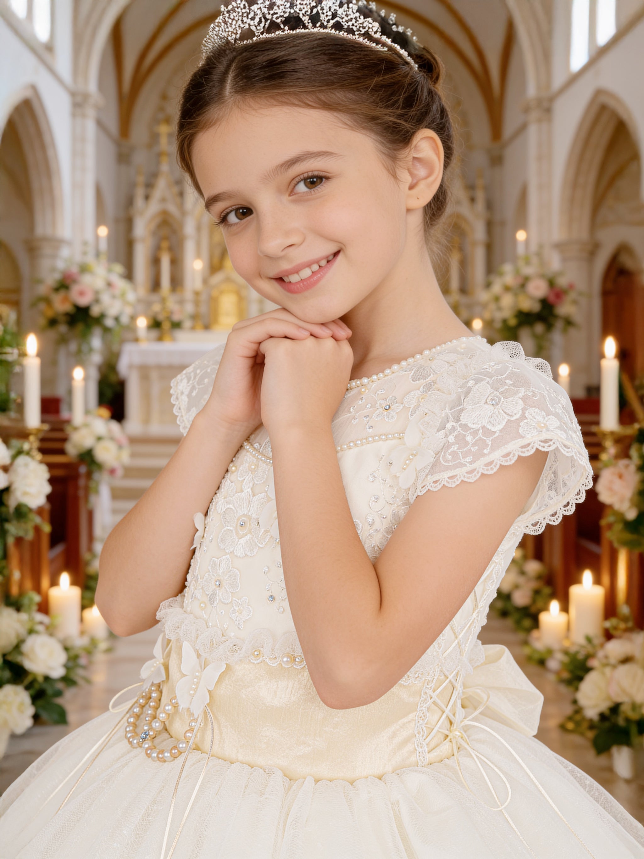 Vestido Primera Comunión Lluvia