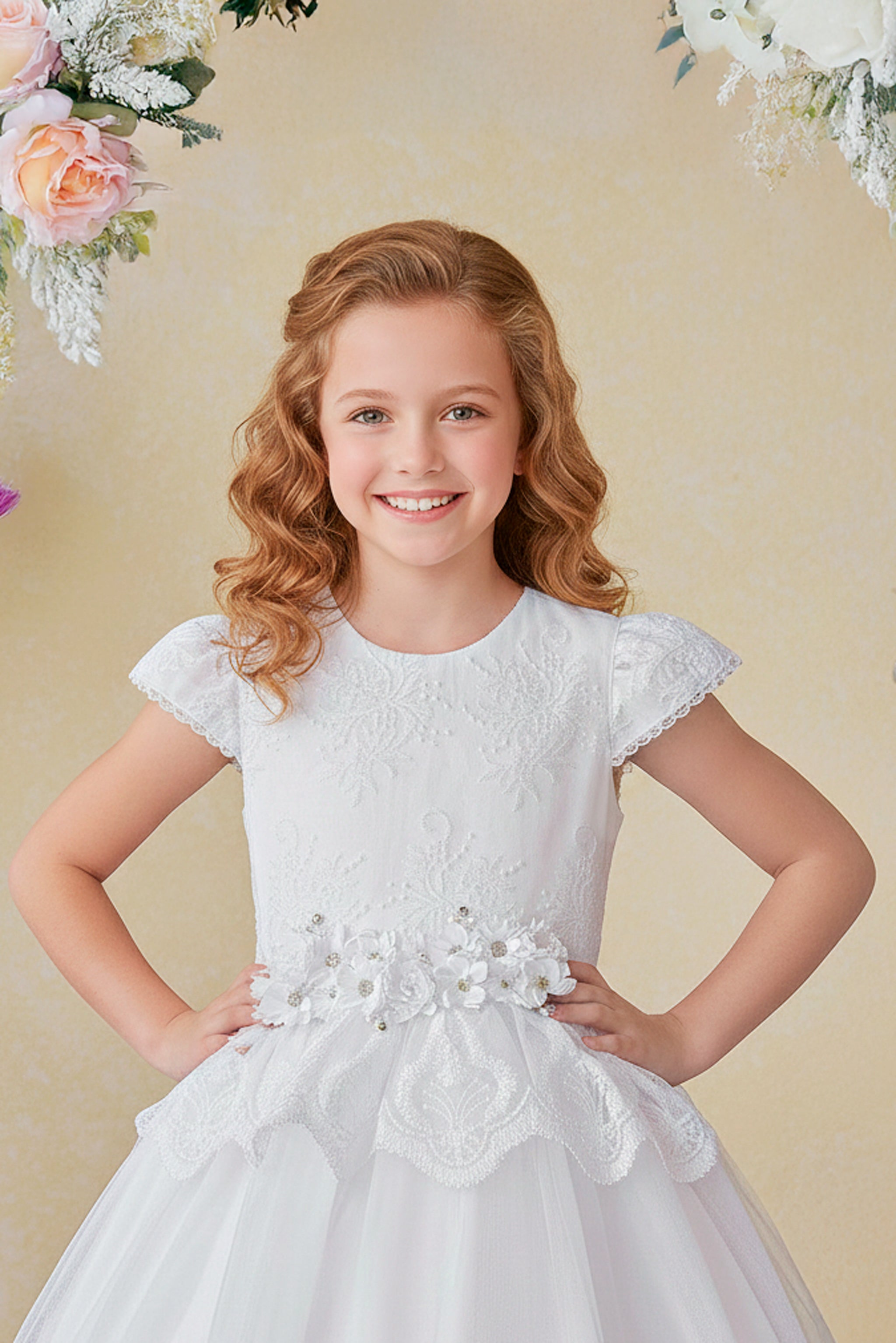 Vestido Primera Comunión Perla