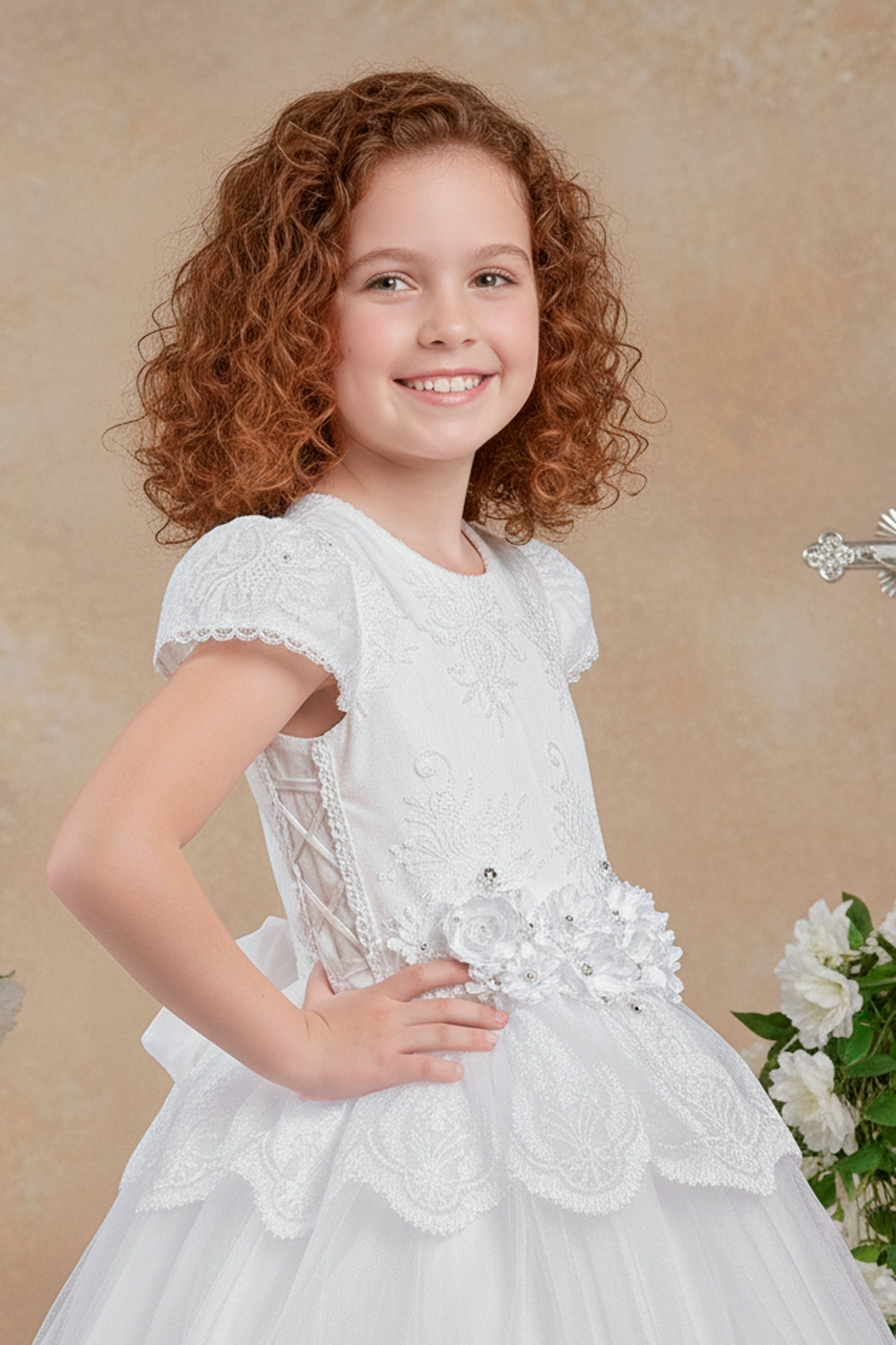 Vestido Primera Comunión Perla