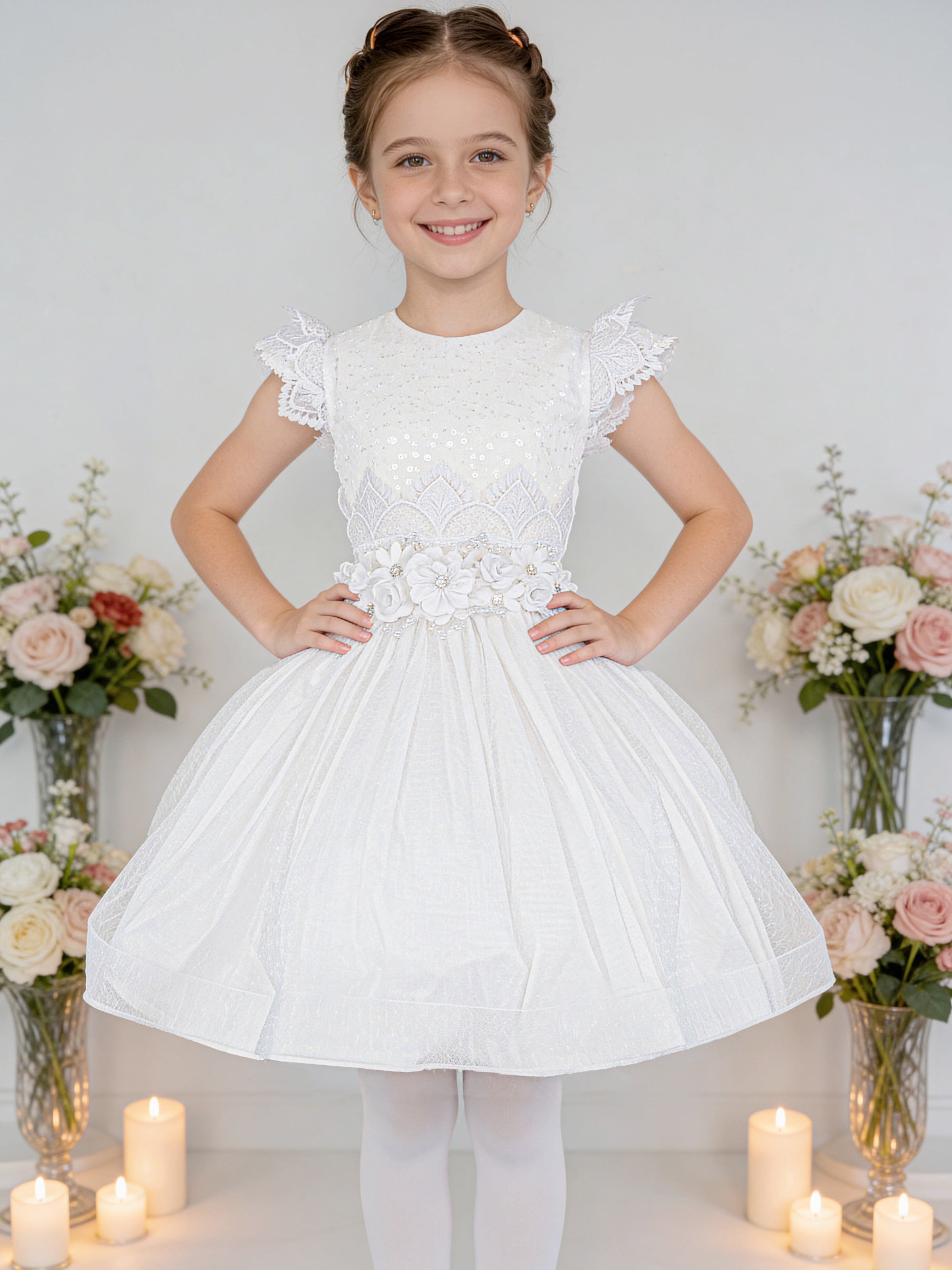 Vestido Primera Comunión Valentina Desmontable