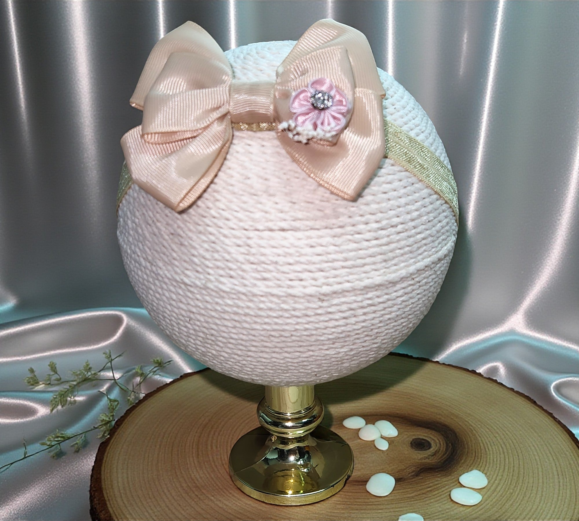 Diadema Bautizo W-03 Moño