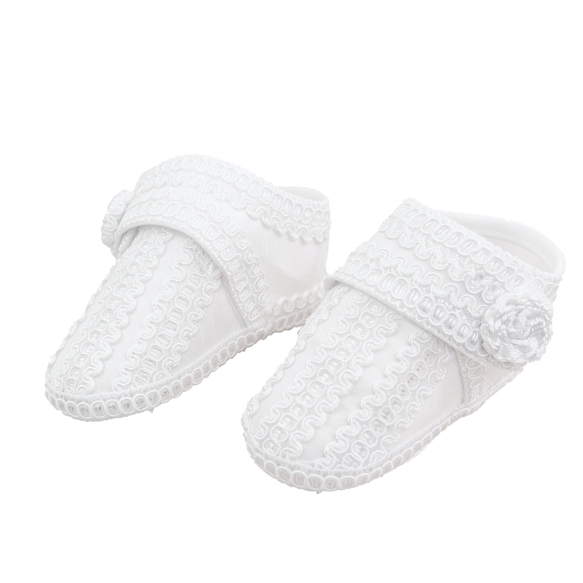 Zapato Tela Bautizo 020