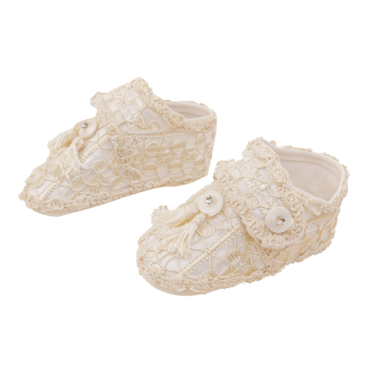 Zapato Tela Bautizo 021
