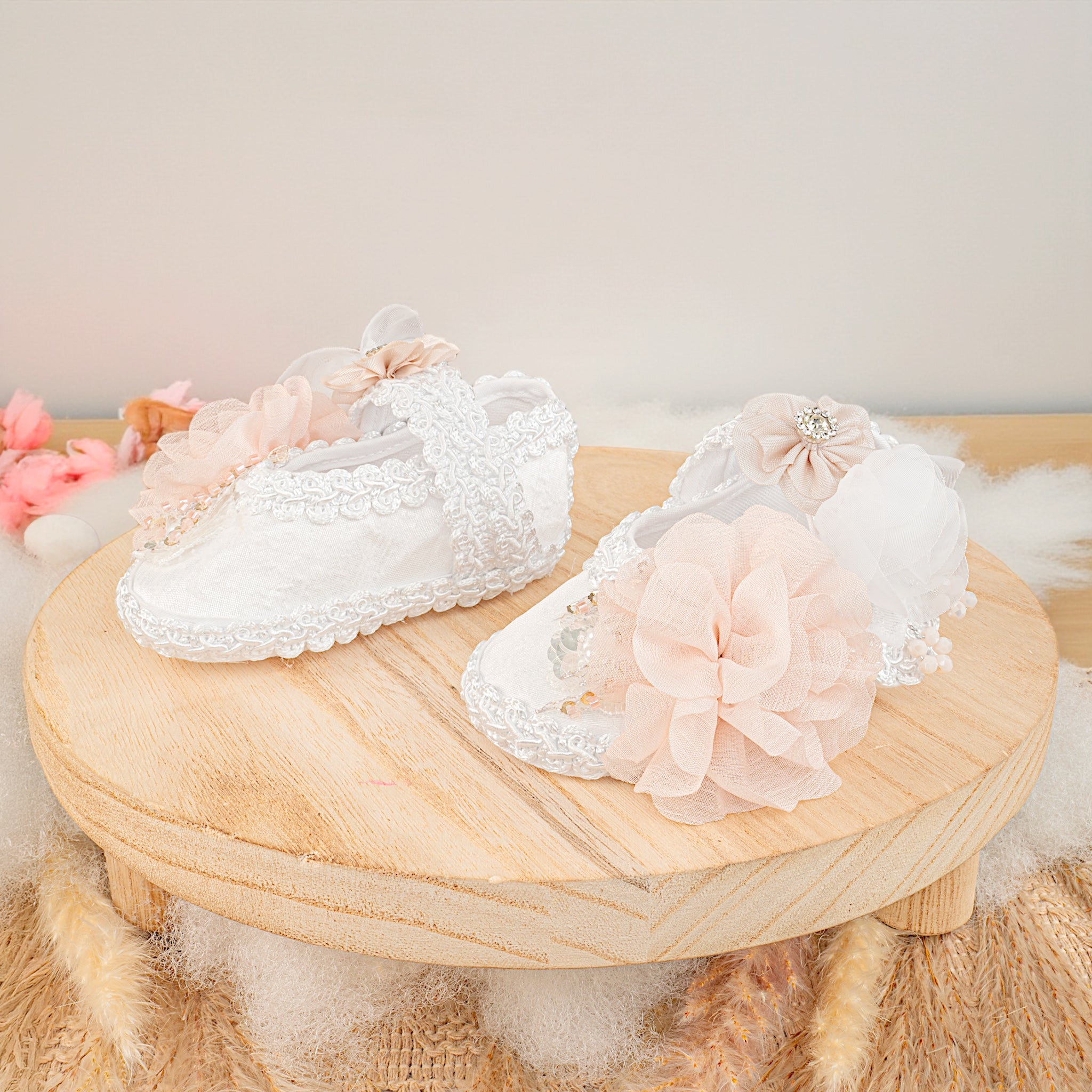 Zapato Tela Bautizo 098