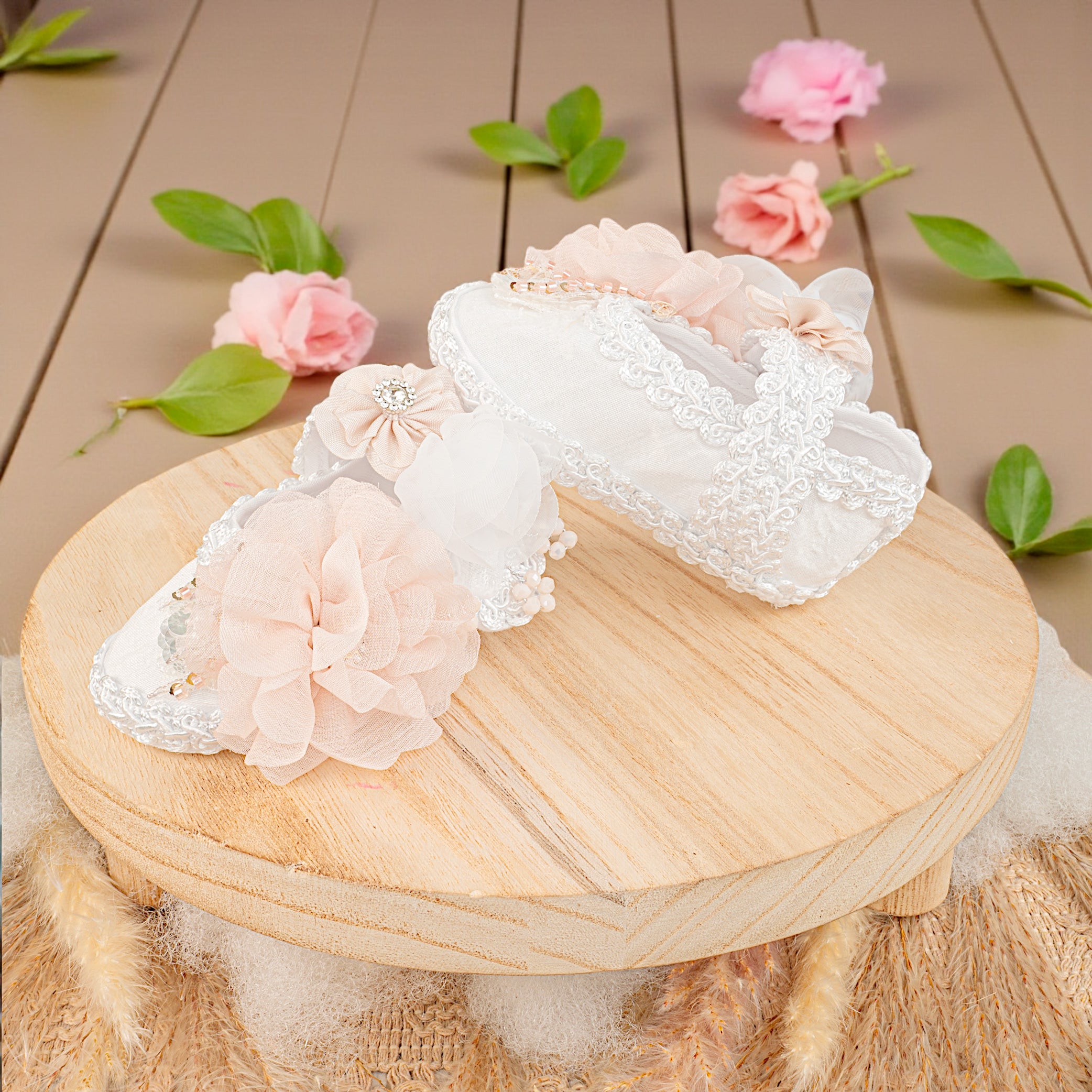 Zapato Tela Bautizo 098