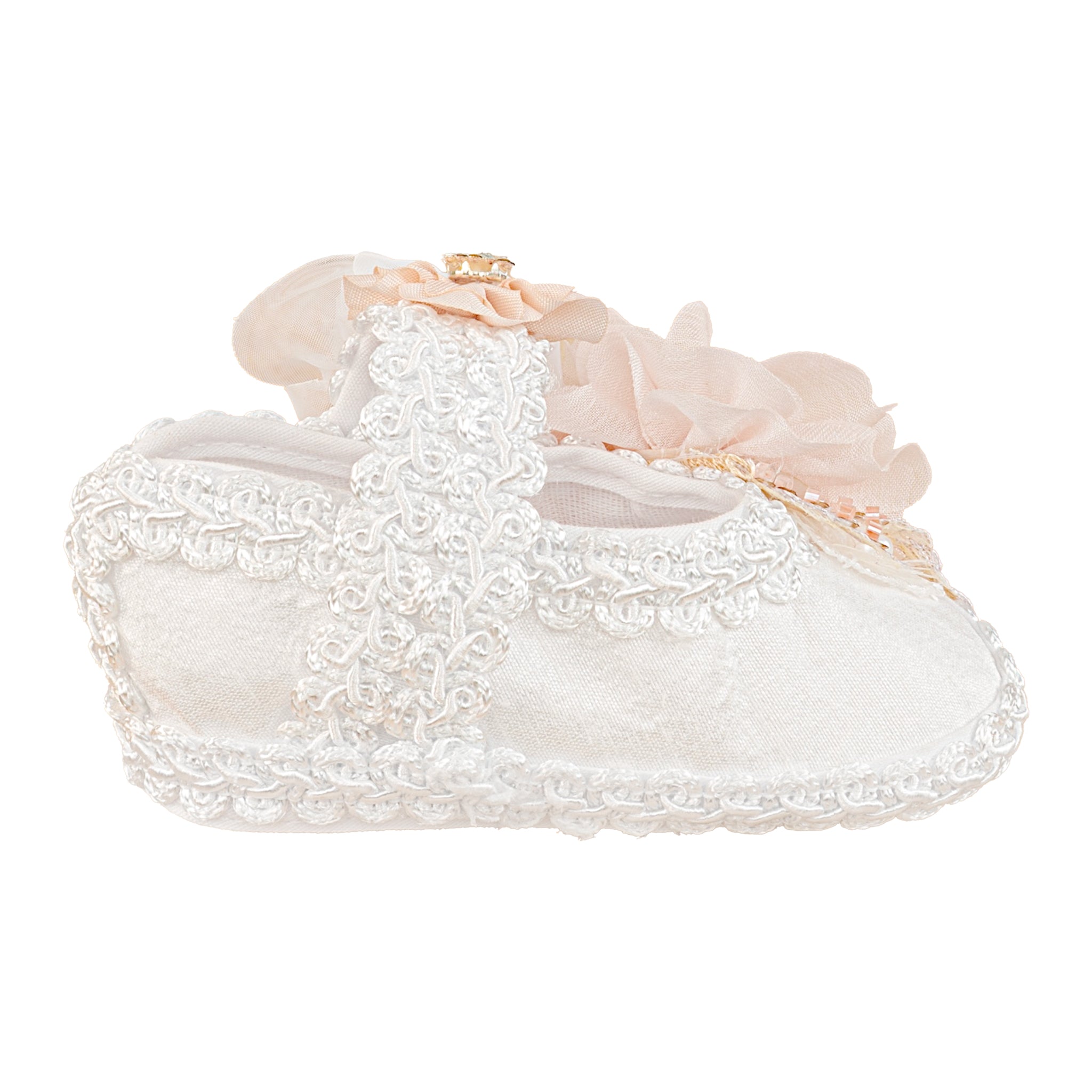 Zapato Tela Bautizo 098