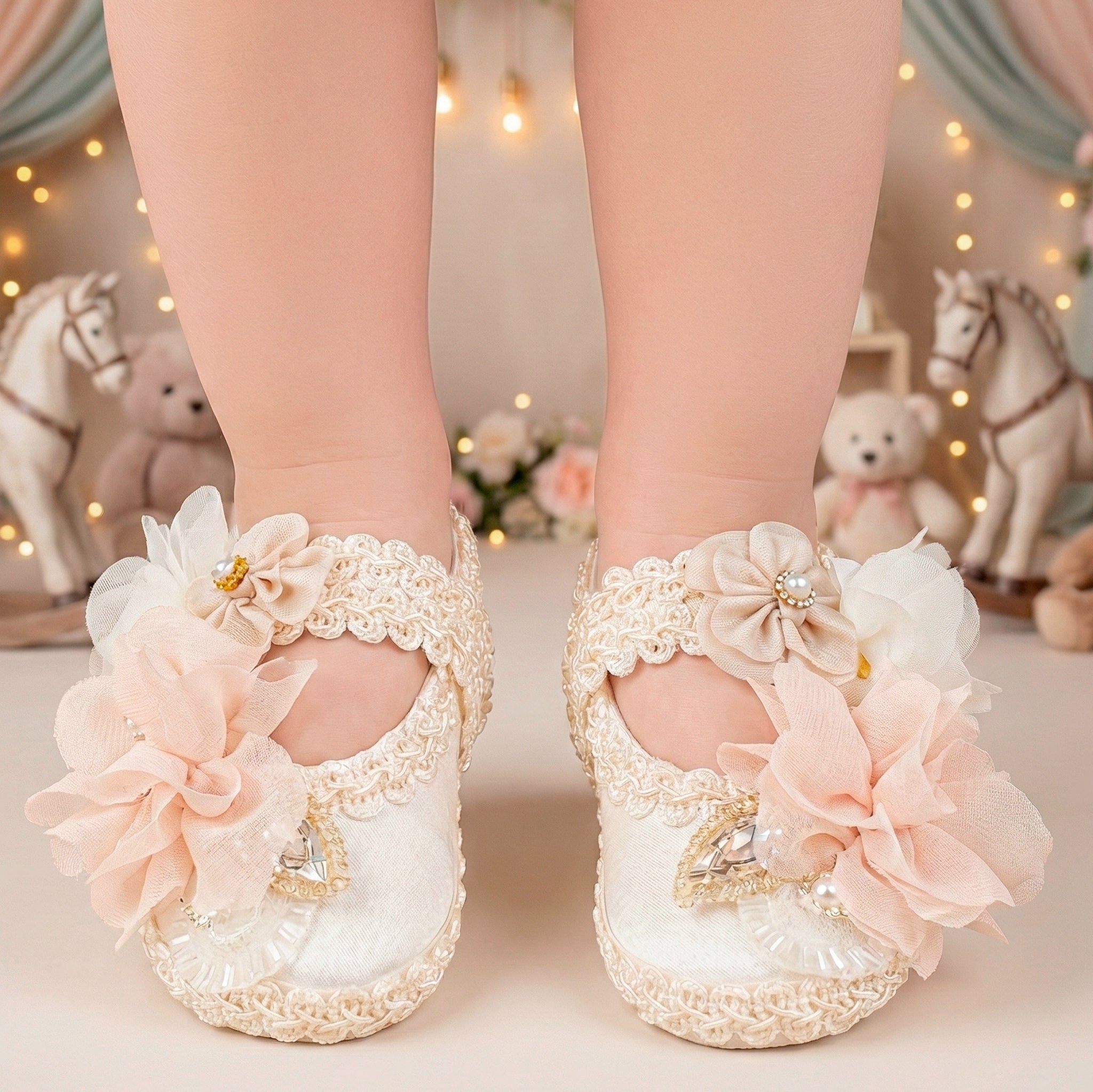 Zapato Tela Bautizo 098