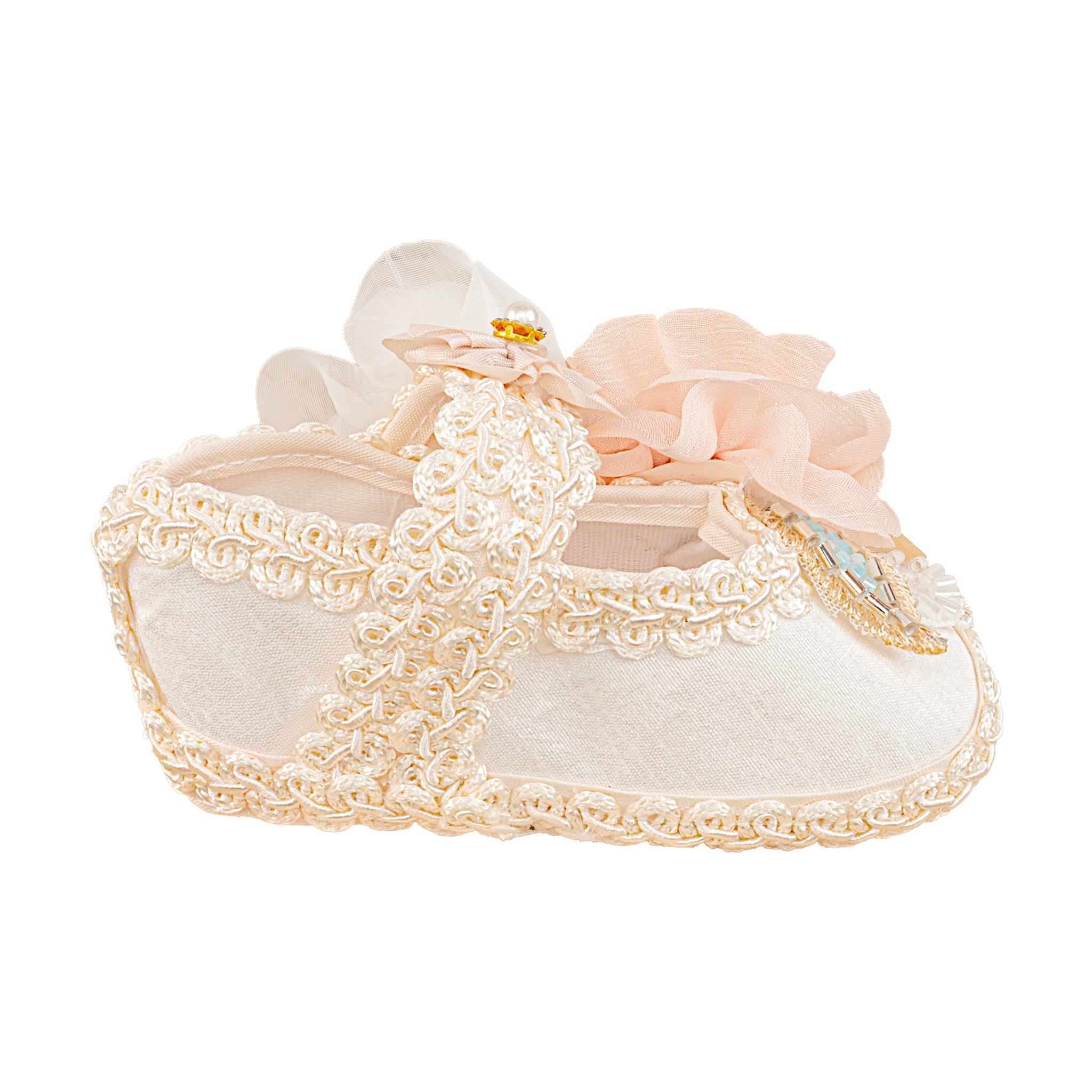 Zapato Tela Bautizo 098