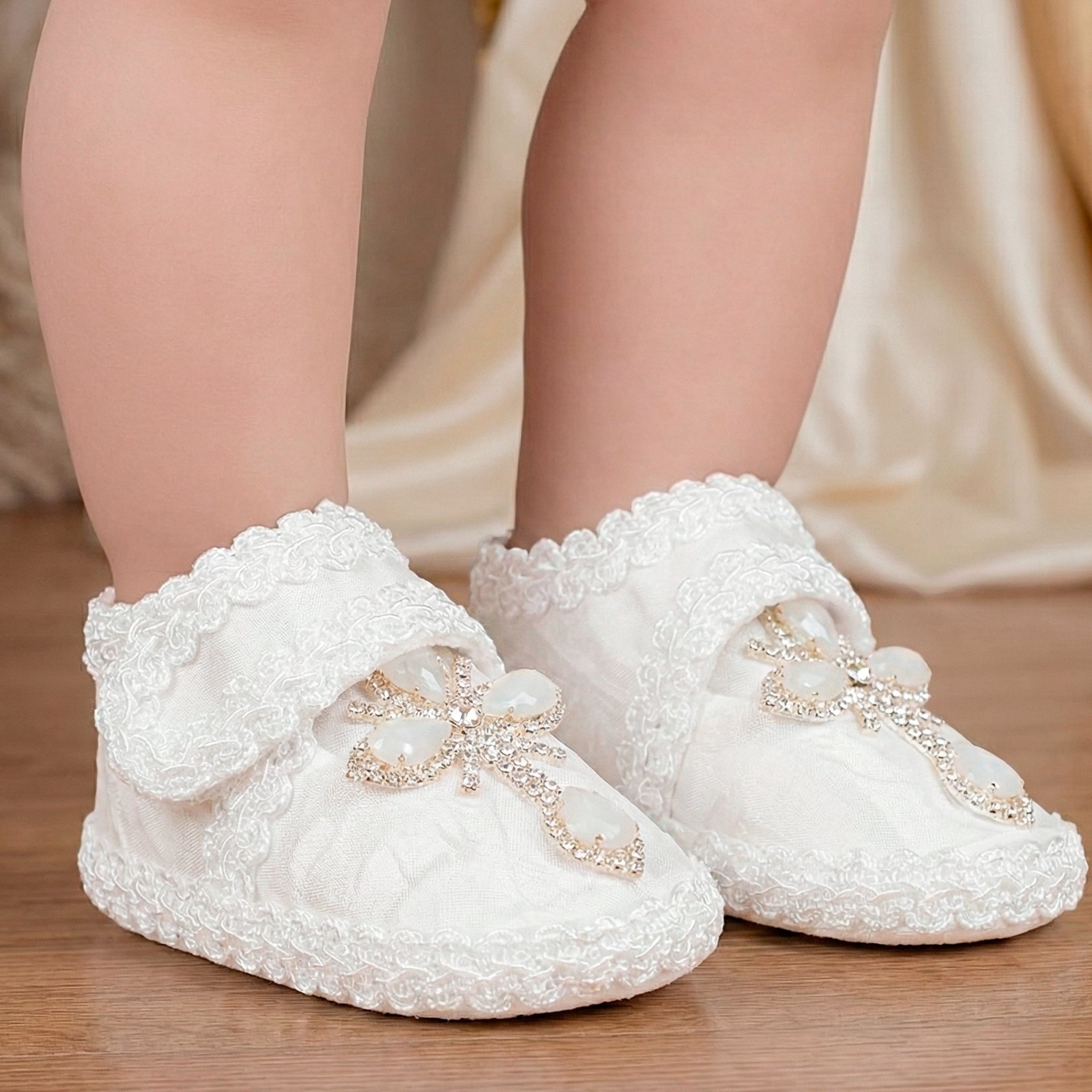 Zapato Tela Bautizo 099