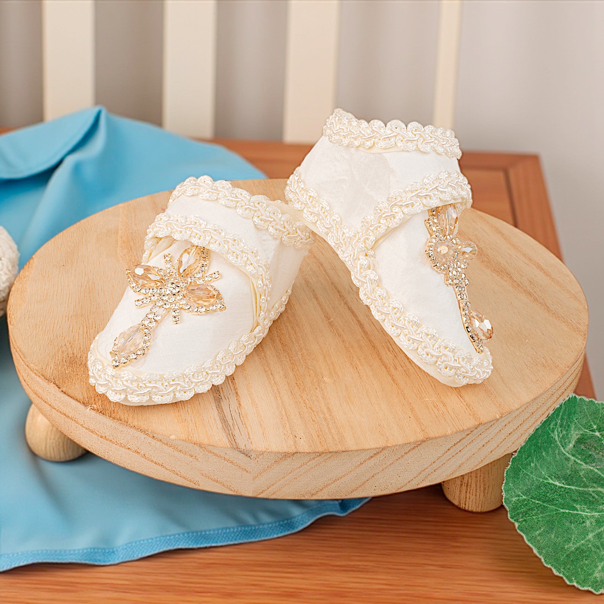 Zapato Tela Bautizo 099